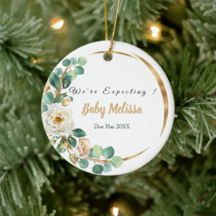 We're Expecting Parents Ornament