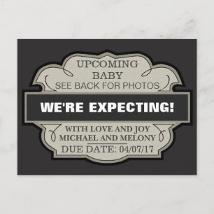 We're Expecting! Personalised Announcement