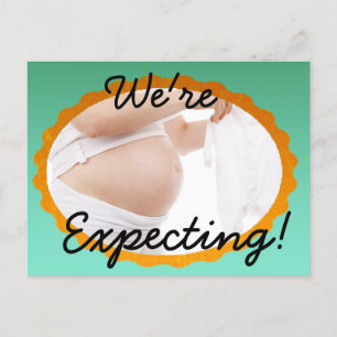 We're Expecting! Pregnancy Announcement Post Card