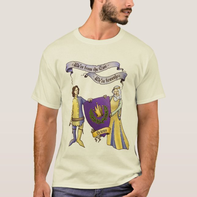 We're Friendly Standard T T-Shirt (Front)
