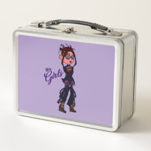 We're Girls USA © Goth Collection Metal Lunch Box
