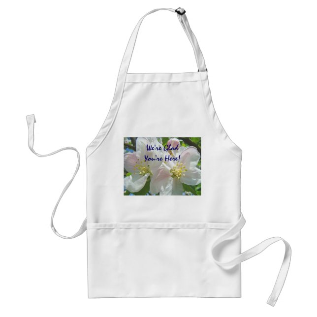 We're Glad You're Here! Cooks Servers Aprons (Front)