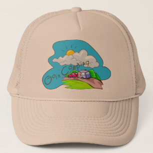 We're Going Camping Trucker Hat