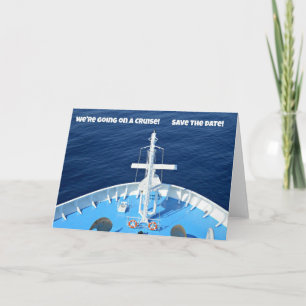 We're going on a Cruise...Save the Date! Announcement