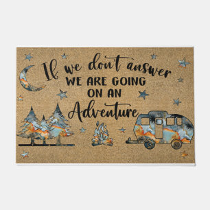 We're Going On An Adventure Rug, Adventure Doormat