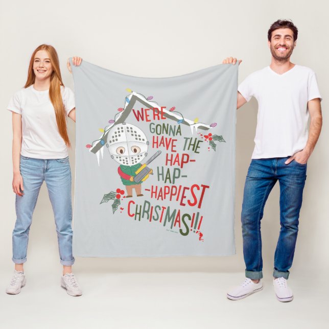 We're Gonna Have The Hap-Hap-Happiest Christmas Fleece Blanket (In Situ)