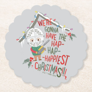 We're Gonna Have The Hap-Hap-Happiest Christmas Paper Coaster