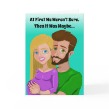 We're Having a Baby Greeting Card