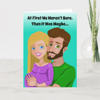 We're Having a Baby Greeting Card