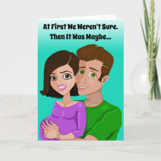 We're Having a Baby Greeting Card