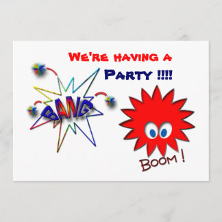We're having a  Party !!!! Invitation
