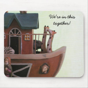 We're in this together. mouse mat