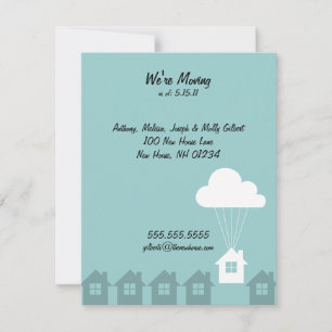 We're Moving Annoucement Cards