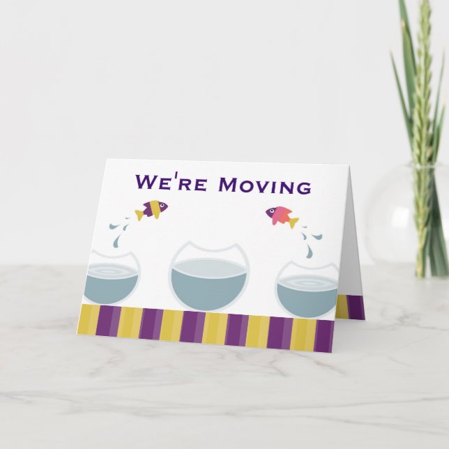 We're Moving Announcement (Front)