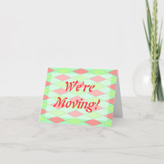 We're Moving announcements template