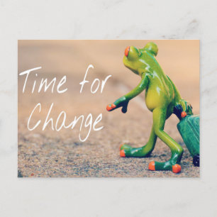We're Moving! But not with the frog Postcard