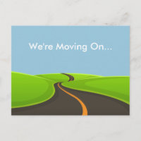 We're Moving Custom Change of Address Road Moving