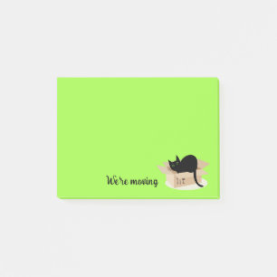 we're moving post-it notes