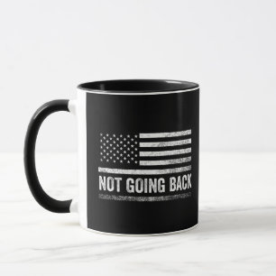 We're Not Going Back Harris Walz Election Mug