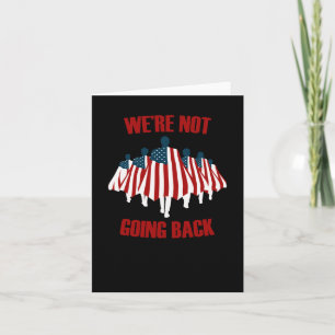 We're Not Going Back Trailblazers Sticker Card