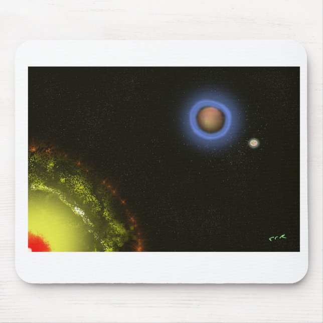 We're not important - Impressionist Art Mouse Pad (Front)