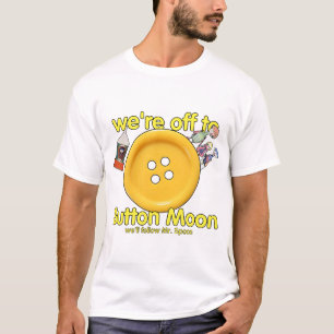 "We're Off to Button Moon" – Retro TV Nostalgia T-Shirt