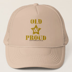 We're Old Dogs & We're Proud! Trucker Hat