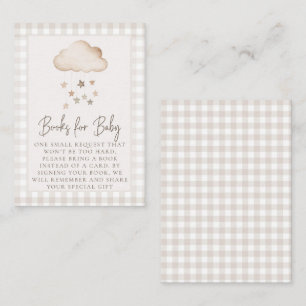 We're on Cloud 9 Gender Neutral Books for Baby Enclosure Card