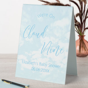 We're On Cloud Nine Baby Shower