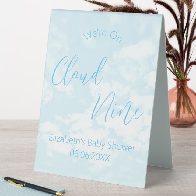 We're On Cloud Nine Baby Shower (In SItu (Table))
