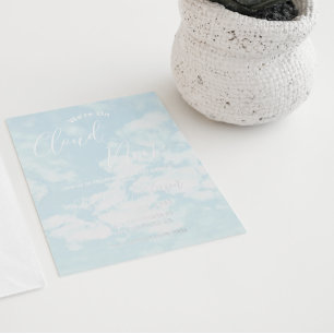 We're On Cloud Nine Baby Shower