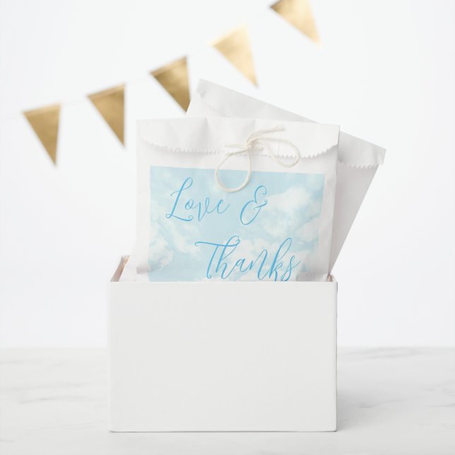 We're On Cloud Nine Baby Shower Favour Bags (Party)