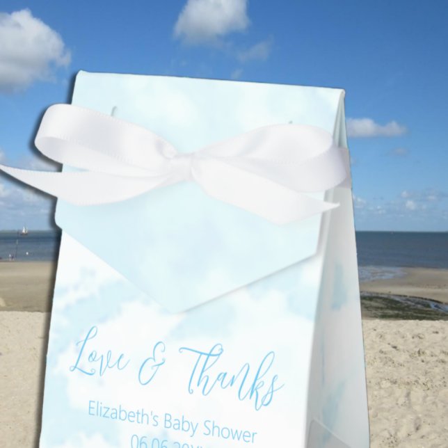 We're On Cloud Nine Baby Shower Favour Box (Creator Uploaded)