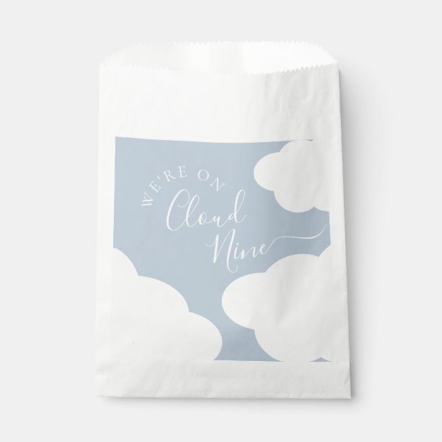 We're On Cloud Nine Favour Bag (Front)