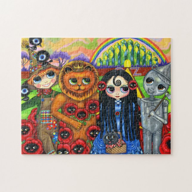 We're On Our Way Big Eye Dolls Jigsaw Puzzle (Horizontal)