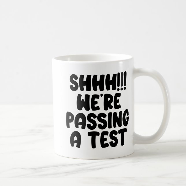 Were Ping A Test Funny Test Day 2022 Testing Teach Coffee Mug (Right)