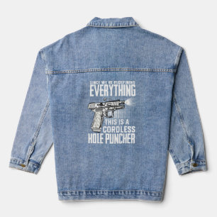 We're Redefining Everything This Is A Cordless Hol Denim Jacket