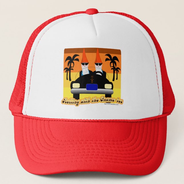Were Rolling with the Gnom-ies Trucker Hat (Front)
