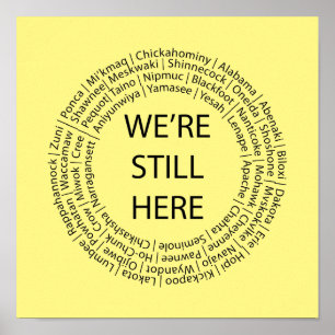 We're Still Here/Black Posters