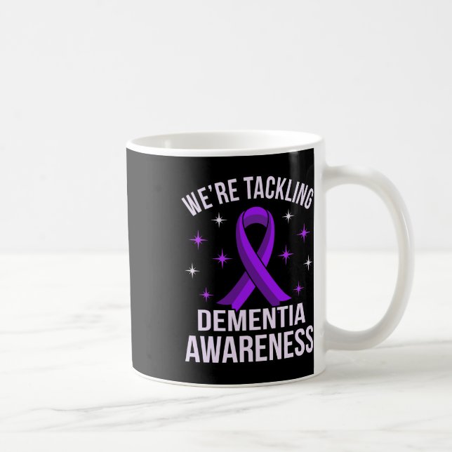 We're Tackling Dementia Awareness Heimerheimer's P Coffee Mug (Right)