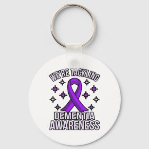 We're Tackling Dementia Awareness Heimerheimer's P Key Ring