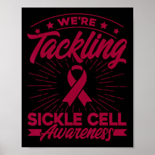 We're Tackling Sickle Cell Awareness 1  Poster