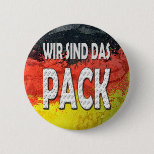 We're the pack 6 cm round badge