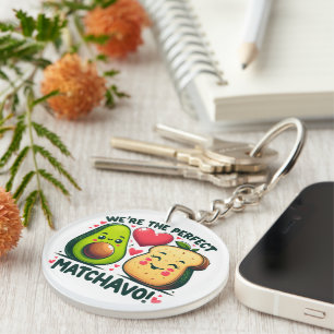 Were the Perfect Matchavo Adorable Couples Key Ring