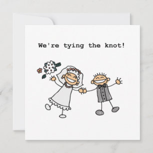 We're Tying the Knot Announcement