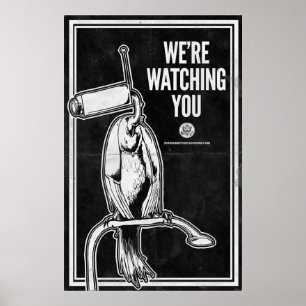 We're Watching You Poster