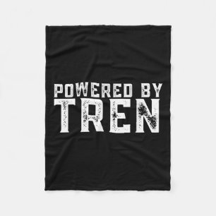 Wered By Tren _ Legalize Anabolic Steroids _ Funny Fleece Blanket