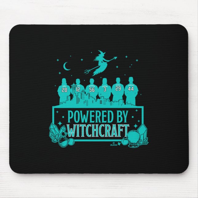 Wered By Witchcraft - Seattle Baseball Premium  Mouse Mat (Front)