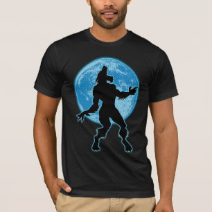 Werewolf and moon T-Shirt