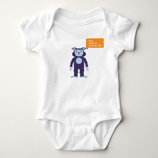 Werewolf Baby Bodysuit (Front)